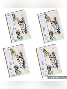 (4) Caliber Artist Series Hardcover Journal
